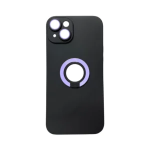 iPhone 14 Back Cover / Silicone Ring Holder Case