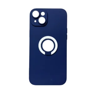 iPhone 15 Plus Back Cover / Silicone Ring Holder Case
