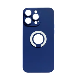 iPhone 14 Pro Max Back Cover / Silicone Ring Holder Case