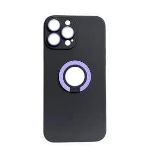 iPhone 14 Pro Max Back Cover / Silicone Ring Holder Case