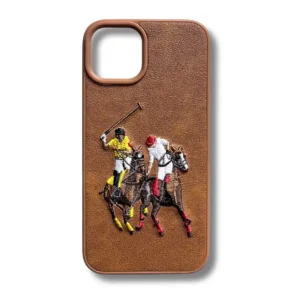 Santa Barbara Back Cover for iPhone 14 pro max (Brown)