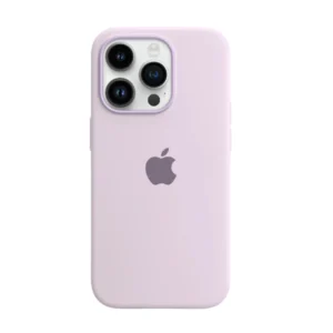 iPhone 15 Pro Max Premium Silicone Back Cover (Lilac)