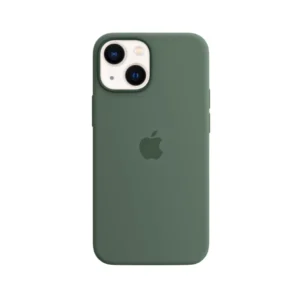 iPhone 15 Plus Premium Silicone Back Cover (Forest Green)