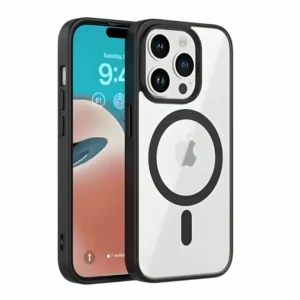 iPhone 12 Pro Clear Case with MagSafe (Black)