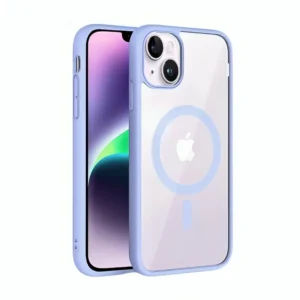 iPhone 14 Plus Clear Case with MagSafe (Sierra Blue)